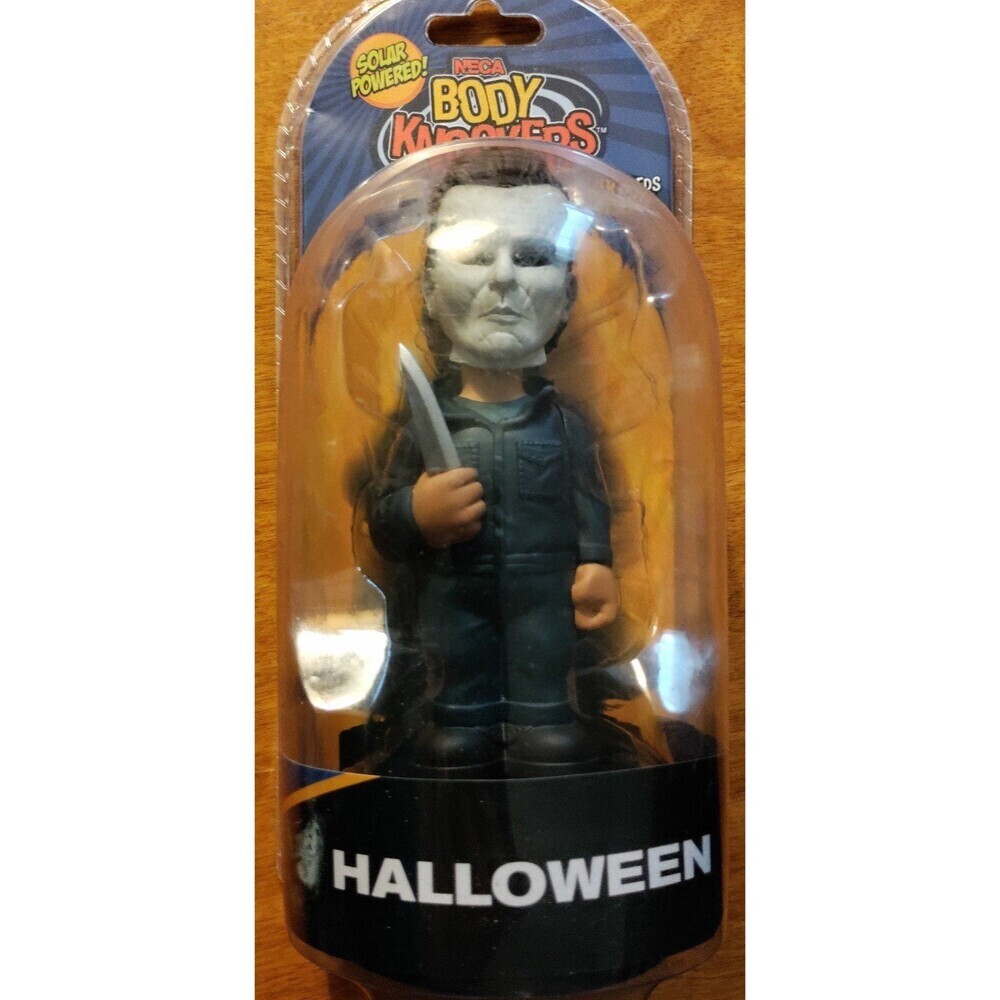Michael Myers Body Knockers NECA Bobblehead Solar Powered Halloween